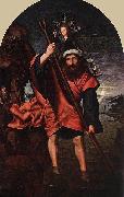 Quentin Matsys St Christopher Germany oil painting artist